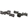 Deutsch DT 6-way Automotive Connector Backshell, PA 6.6 Material, IP40, Operating Temperature -40 to 1250 °C 1011-267-0605