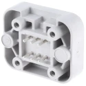 Deutsch Automotive Connector Panel Mount Through Hole 6 Way Solder Termination 13A Current DT15-6P