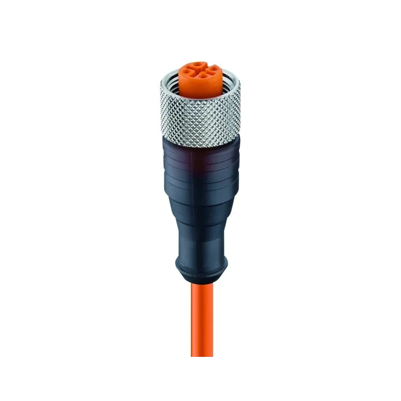Lumberg Automation Sensor Actuator Cable Female 3 Way Straight to Unterminated 2 m 250V IP67 11363 RKT 4-3-06/2 M