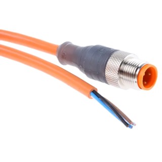 Lumberg Automation Sensor Actuator Cable Male 4 Way M12 Connector to Unterminated Free End 2 m 11804 RST 4-07/2 M