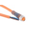 Lumberg Automation Sensor Actuator Cable Female 4 Way M8 A Coding Straight to Male Unterminated 2m 30V 11300 RKMV 4-07/2 M