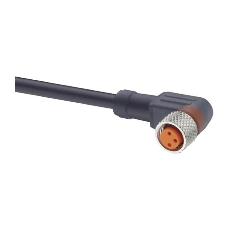 Lumberg Automation Sensor Actuator Cable Female 4 Way Right Angle to Female Unterminated 36V IP67 IP69K 28382 RKMWV 4-225/2 M