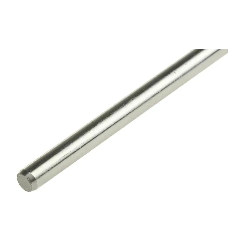 Bosch Rexroth Steel Closed Bush Shaft 5 mm Shaft Diameter, 400 mm Length, Hardness 60 HRC, h6 Tolerance R100000500,400mm
