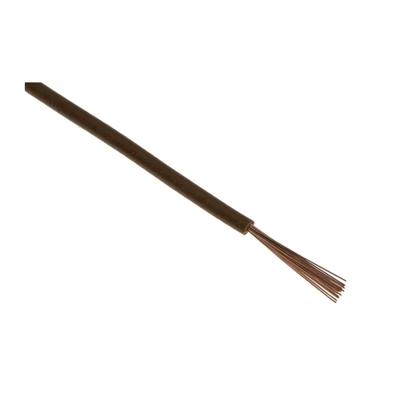 Lapp H05V-K Series Brown 0.5 mm² Hook Up Wire, 16 x 32 mm Strand, 100 m Length, Polyvinyl Chloride Insulation 4510031