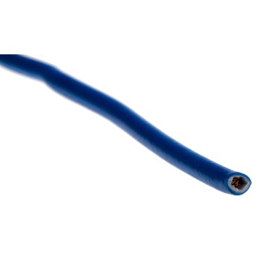 Lapp H05V-K Series Blue 1 mm² Hook Up Wire, 32/32 Strands, 100 m Length, 300-500V, Polyvinyl Chloride 4510023