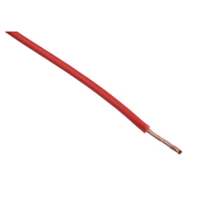 Lapp H05V-K Series Red 0.75 mm² Hook Up Wire, Single Core, 100 m, Polyvinyl Chloride Jacket, 300/500 V, 70°C 4510042