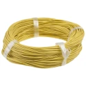Lapp OLFLEX HEAT 180 SiF Series Yellow 0.25 mm² Hook Up Wire 14 x 0.15 mm 100 m Silicone Rubber 47005