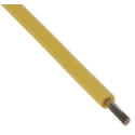 Lapp OLFLEX HEAT 180 SiF Series Yellow 0.5 mm² Hook Up Wire, 16 x 0.2 mm, 100 m, Silicone Rubber 48005