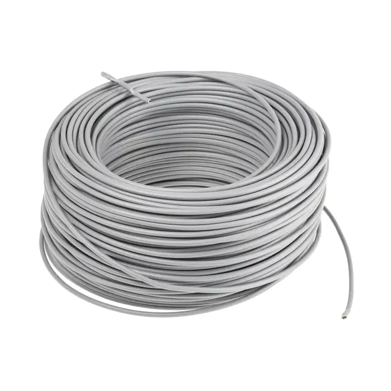 Lapp OLFLEX HEAT 180 SiF Series Grey 0.75 mm² Hook Up Wire, 19 x 0.25 mm Strands, 100 m, Silicone Rubber Insulation 49106