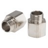RS PRO Nickel-Plated Brass Conduit Fitting 9 mm Nominal Size PG9 to M16 Thread 623-899
