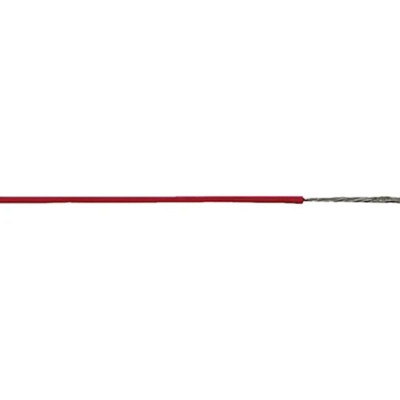 Lapp OLFLEX HEAT 180 SiF Series Black 0.75 mm² Silicone Rubber Hook Up Wire, 19 x 0.25 mm Strands, 100 m Length 49001