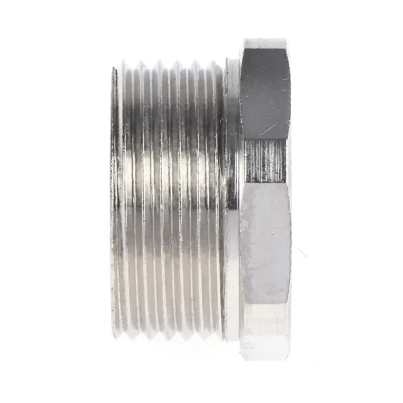 RS PRO Conduit Nickel Fitting, 16 mm Nominal Size, M20 Thread, Brass Material, Nickel Finish, IP66 Rated 623-940