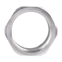 RS PRO Conduit Nickel Fitting, 16 mm Nominal Size, M20 Thread, Brass Material, Nickel Finish, IP66 Rated 623-940