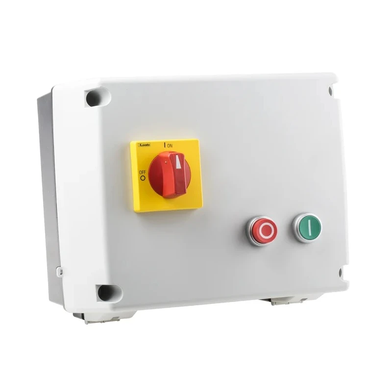 RS PRO 3-Phase Star Delta Starter 230V AC 11 kW Surface Mount IP65 3 Poles 14/9 A 725-5572