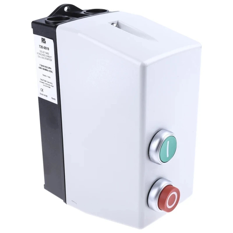 RS PRO Direct-On-Line Starter, 7.5 kW Power, 400 V AC, 3 Phase, Surface Mount, IP65 Enclosure IP65