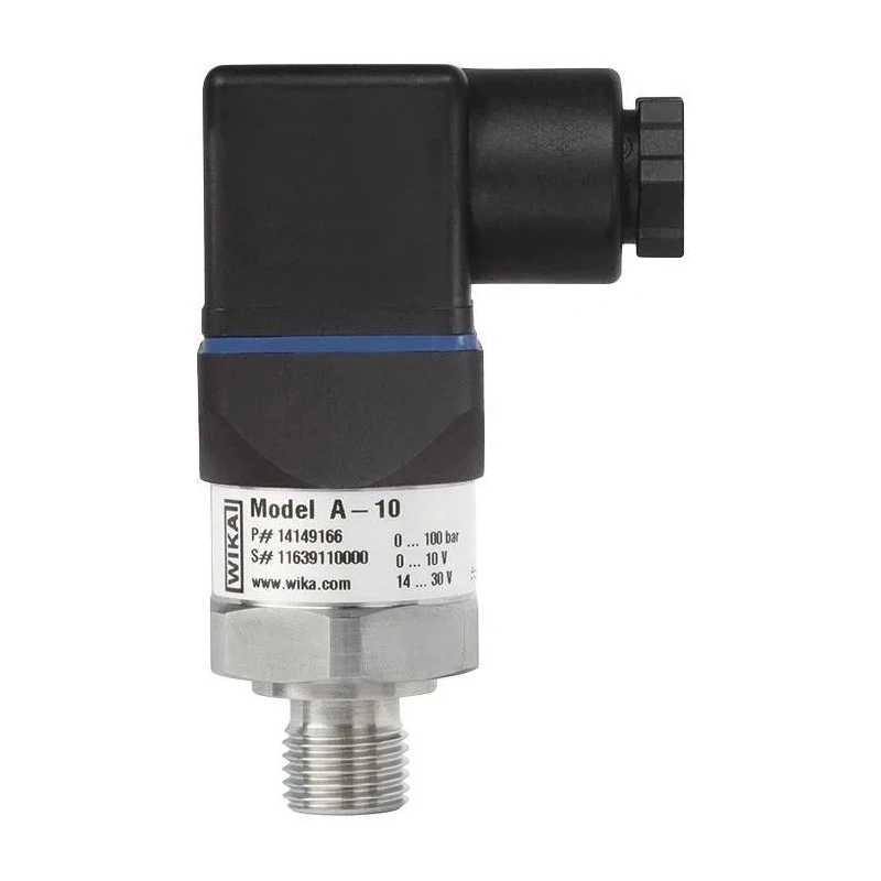 WIKA A-10 Series Pressure Sensor Current Output 0 bar to 40 bar Relative Reading 12719316