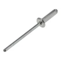 POP Aluminium Blind Rivet Dome Head 3.2 mm Diameter, 11.5 mm Length, Steel Mandrel TAPD410BS