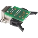 Amphenol Communications Solutions Right Angle Through Hole Female 2 Port USB Type A Connector IP67 USB 2.0 MUSBC21130