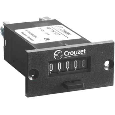 Crouzet 5 Digit Mechanical Panel Mount Counter 115V AC CIM24