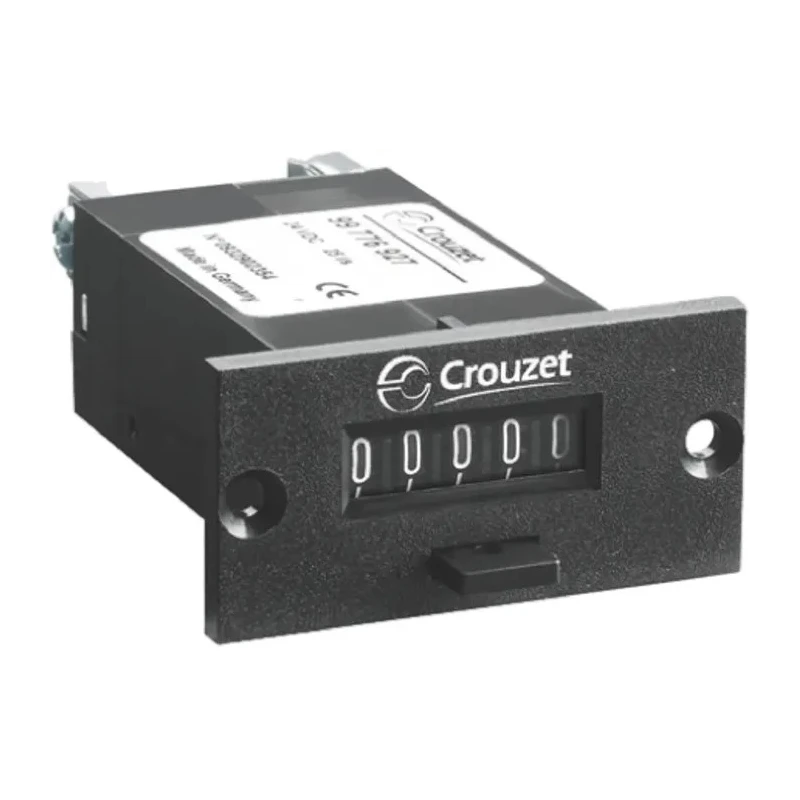 Crouzet 5 Digit Mechanical Panel Mount Counter 115V AC CIM24