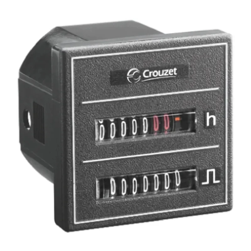 Crouzet Mechanical 8 Digit Hour Meter Panel Mount 30V DC 4mm Digit Height CMM48
