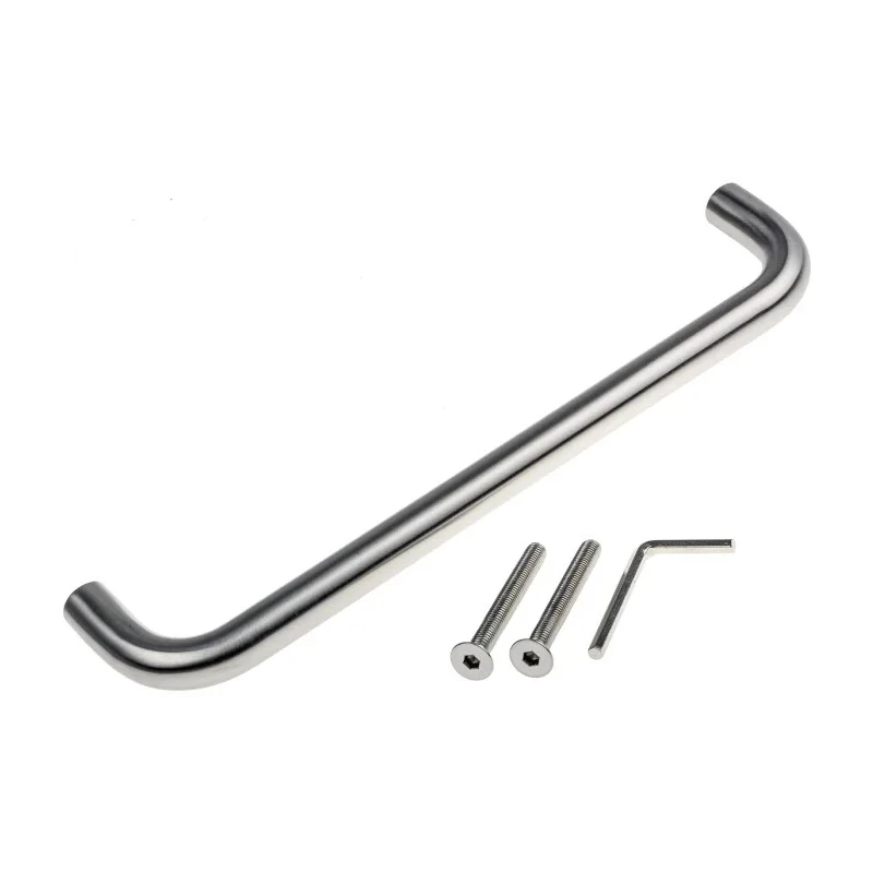 RS PRO Silver Stainless Steel Arch Shape Handle 300 mm Length 19 mm Diameter 726-4181