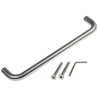 RS PRO Silver Stainless Steel Arch Shape Handle 300 mm Length 19 mm Diameter 726-4181