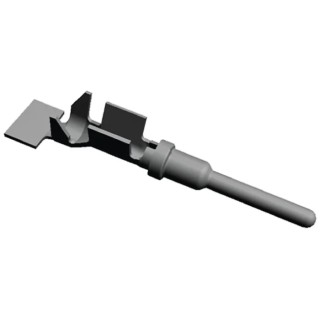 TE Connectivity AMPSEAL 16 Male Pin Contact Crimp Terminal 24A Nickel Plated Copper Alloy 638078-3