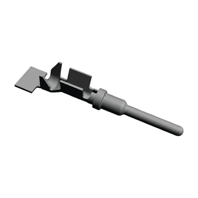 TE Connectivity AMPSEAL 16 Male Pin Contact Crimp Terminal 24A Nickel Plated Copper Alloy 638078-3