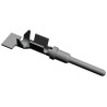 TE Connectivity AMPSEAL 16 Male Pin Contact Crimp Terminal 24A Nickel Plated Copper Alloy 638078-3