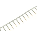 TE Connectivity AMPSEAL 16 Series Male Crimp Terminal 13A Current, 20 AWG Min, 18 AWG Max, Gold Plated Copper Alloy 1924463-1