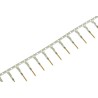 TE Connectivity AMPSEAL 16 Series Male Crimp Terminal 13A Current, 20 AWG Min, 18 AWG Max, Gold Plated Copper Alloy 1924463-1
