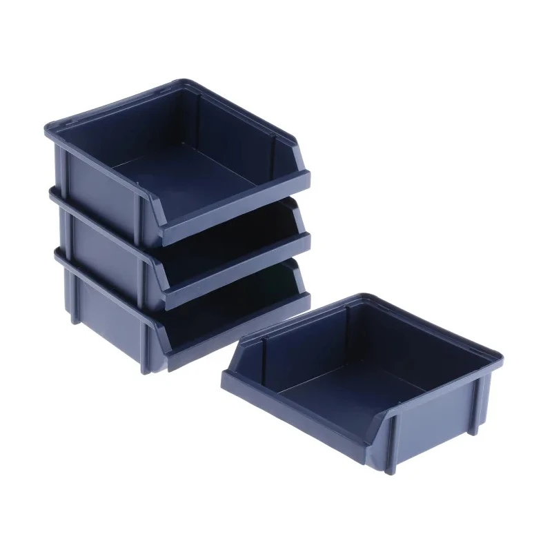Raaco Polypropylene Storage Bin Blue 130 mm x 125 mm x 50 mm 138819