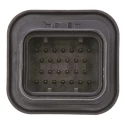 TE Connectivity Superseal Automotive Connector Male Black Through Hole 26 Way Solder Termination 6473418-1