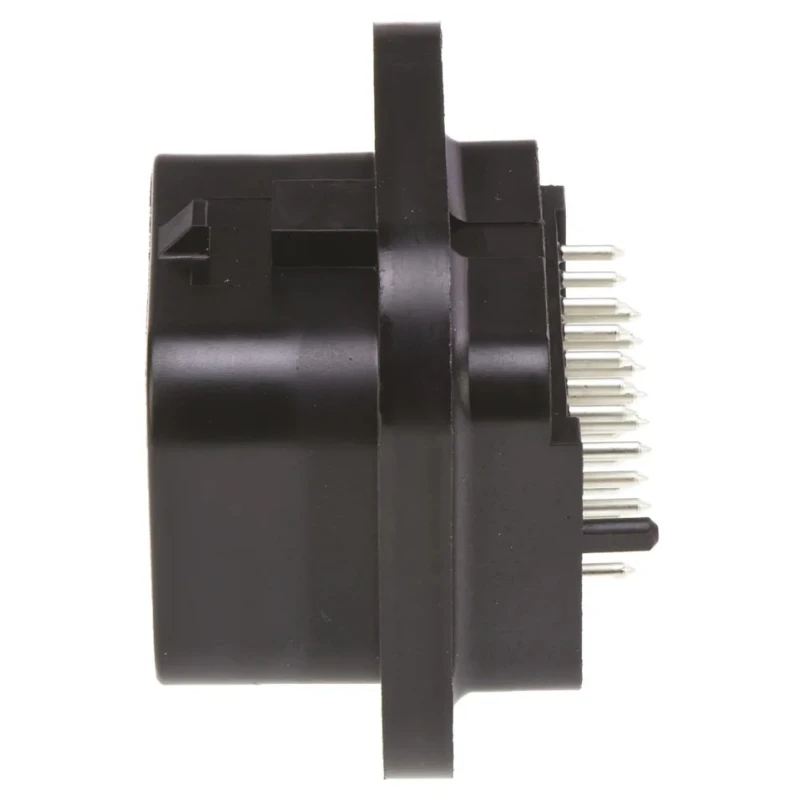 TE Connectivity Superseal Automotive Connector Male Black Through Hole 26 Way Solder Termination 6473418-1