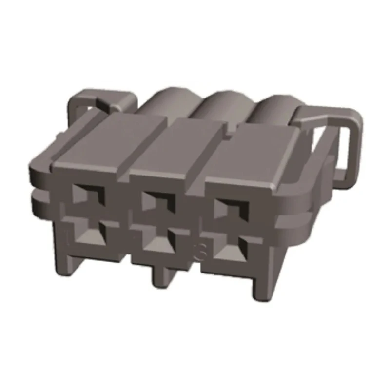 TE Connectivity AMP MCP 2.8 Automotive Connector Female Grey Cable 3 Way Crimp Termination 2-968976-9