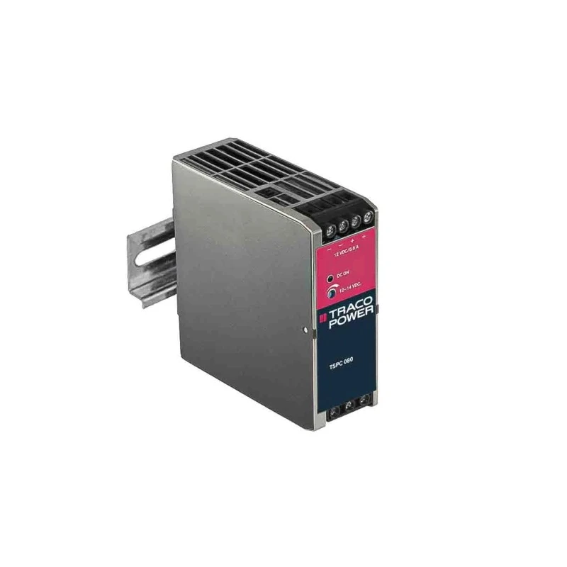 TRACOPOWER Switched Mode DIN Rail Power Supply 132V AC Input 28V DC, 3.3 A Output, 80W TSPC 080-124