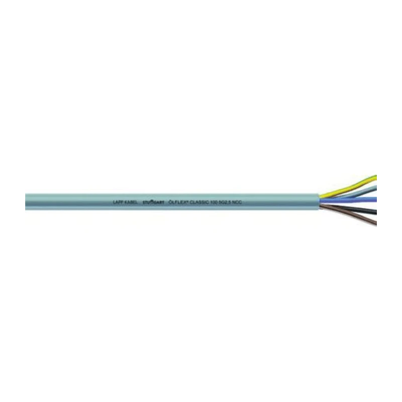 Lapp ÖLFLEX CLASSIC 100 Control Cable 4 Cores 20 AWG Unscreened 50m Silver Grey Polyvinyl Chloride Sheath 00100024