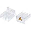 ABB Terminal Shroud Switch Disconnector, 3-Poles, Snap-On Mounting, Transparent, OT Series OTS40T3 1SCA105317R1001