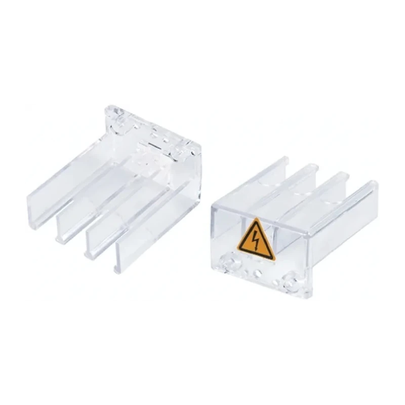 ABB Terminal Shroud Switch Disconnector, 3-Poles, Snap-On Mounting, Transparent, OT Series OTS40T3 1SCA105317R1001
