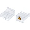 ABB Terminal Shroud Switch Disconnector, 3-Poles, Snap-On Mounting, Transparent, OT Series OTS40T3 1SCA105317R1001