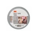 3M Value Duct 1900 Scotch 1900 Duct Tape, 50 m Length x 50 mm Width, Rubber Adhesive, Polyethylene Cloth Backing 1900