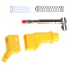Staubli Yellow Male Banana Plug 4 mm Connector Screw Termination 600V 32A Nickel Plating 66.9328-24