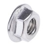 RS PRO Plain A2 Stainless Steel Flanged Hex Nut M6, DIN 6923 725-9669