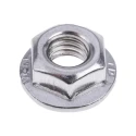 RS PRO Plain A2 Stainless Steel Flanged Hex Nut M6, DIN 6923 725-9669