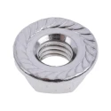 RS PRO Plain A2 Stainless Steel Flanged Hex Nut M6, DIN 6923 725-9669