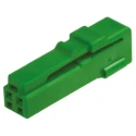 JAE In-line Connector Cable Crimp Female 3A Polybutylene Terephthalate Housing IL-AG9-2S-S3C1