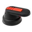 ABB Black Rotary Handle, 66 mm Length, IP65 Rated, 3 Locks, OH Series OHB65J6T 1SCA022399R8110