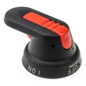 ABB Black Rotary Handle, 66 mm Length, IP65 Rated, 3 Locks, OH Series OHB65J6T 1SCA022399R8110