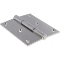 Pinet Stainless Steel Butt Hinge, Screw Fixing, Fixed Pin, 100 mm x 80 mm x 3 mm 726-4119